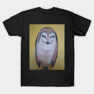 Sleepy Barn Owl T-Shirt